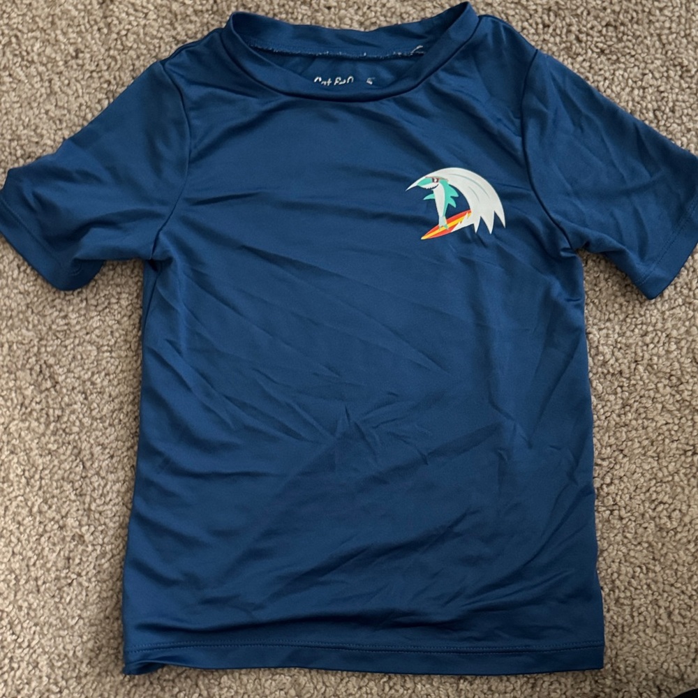 Cat & Jack Navy Graphic Tee